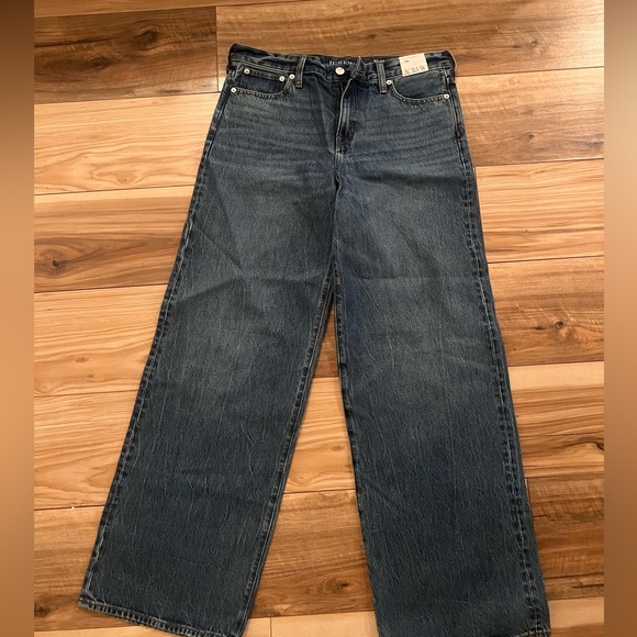 J. Crew 1984 Rigid Low Lower Rise Wide Leg 28 28P - Picture 3 of 6